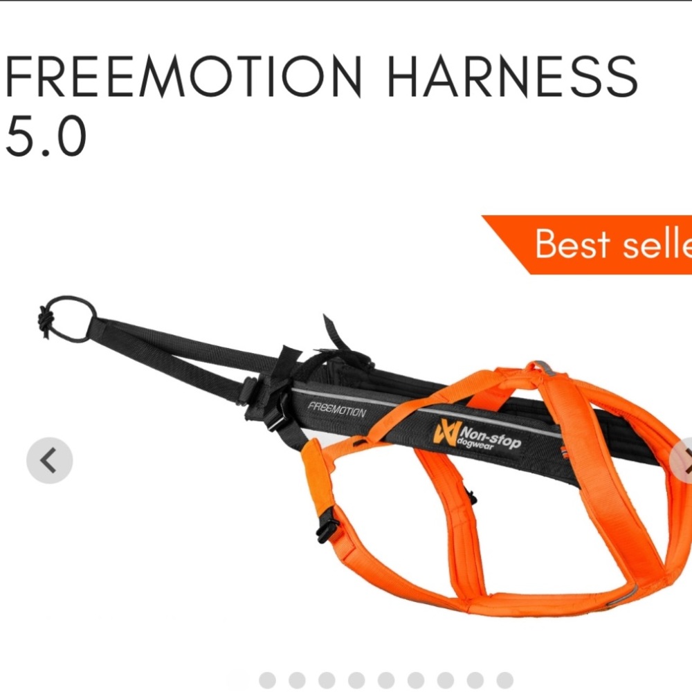Non-stop Dogwear Freemotion Harness 5.0 * Skijoring * Running Dog Harness